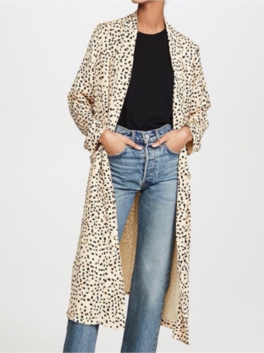 BB Dakota cupcakes and cashmere Cheetah Duster